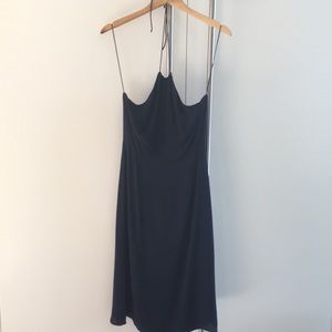 J crew 100% silk halter dress